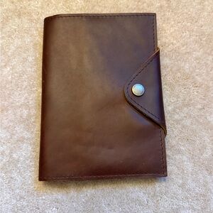 Portland Leather goods Brown notebook